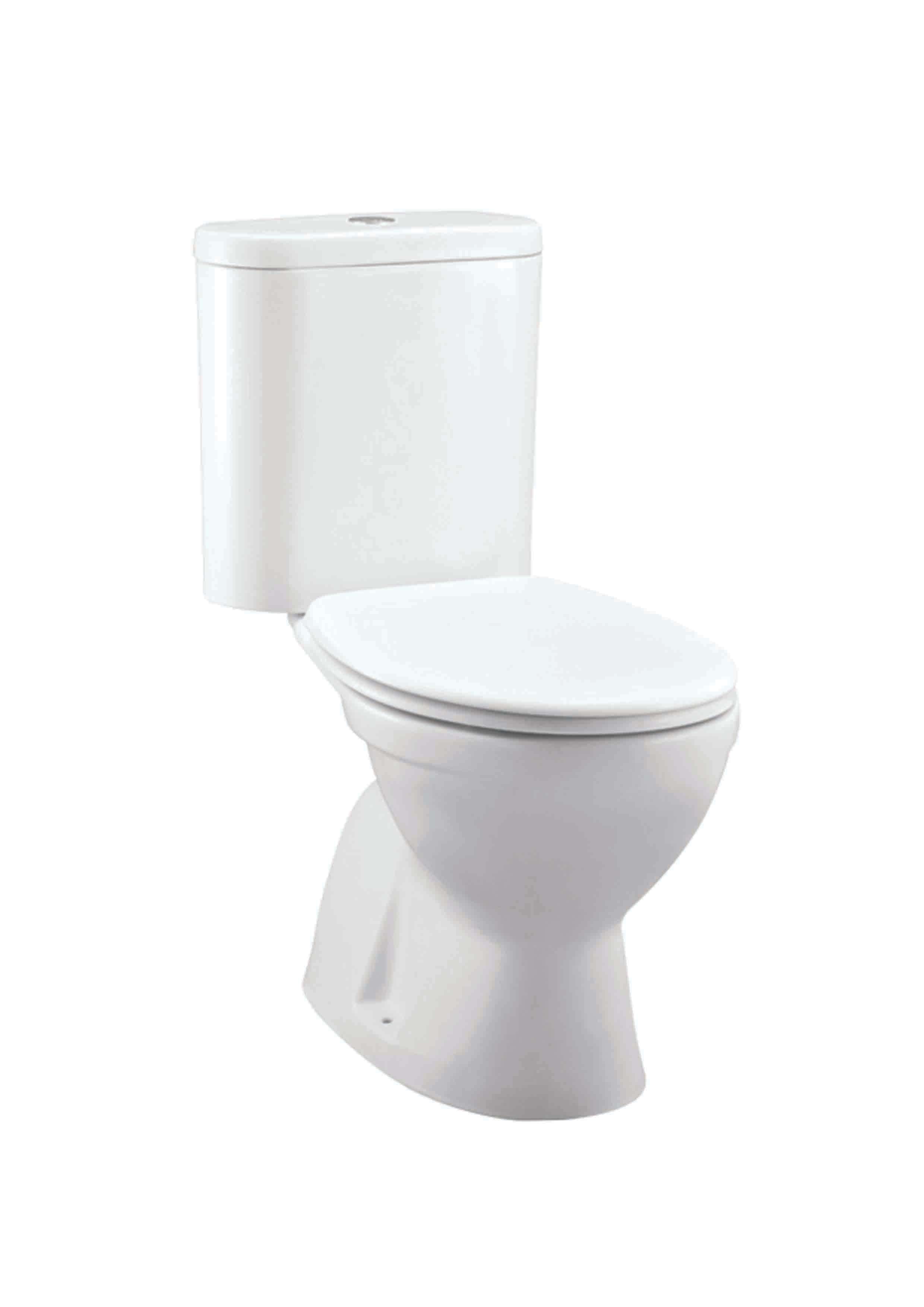 Close-coupled WC WHITE Luton WBSELT221WW JohnsonSuisse