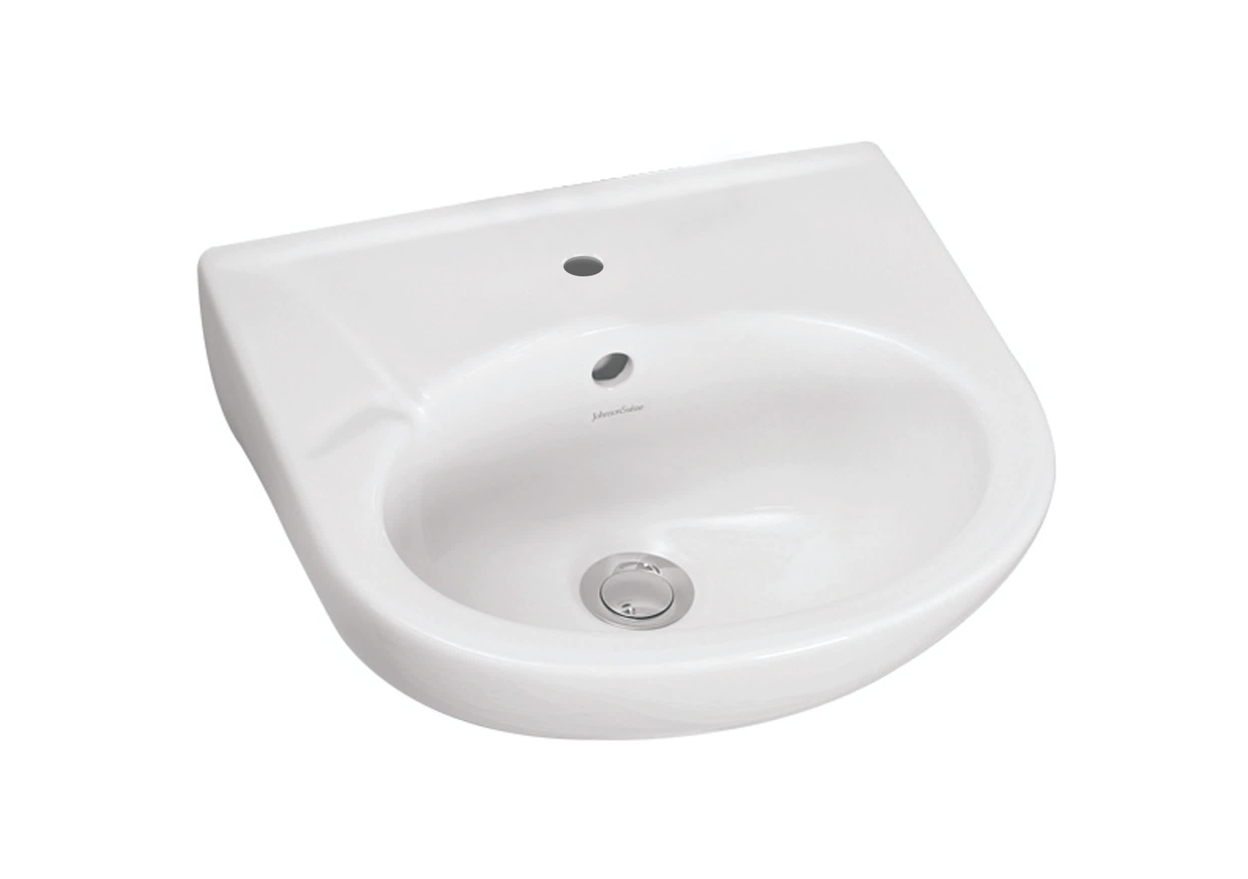 Wall hung Basin WHITE Boston 400 WBSABS101WW JohnsonSuisse